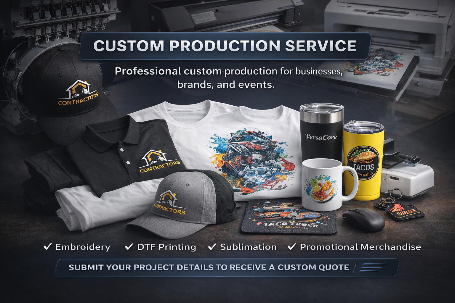 Custom Apparel & Promotional Services